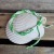 Green and White Bamboo Bracelet | 11j10b.jpg