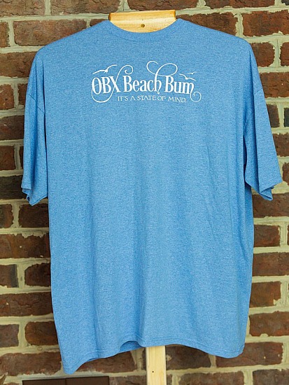Solid Blue Heather Tee