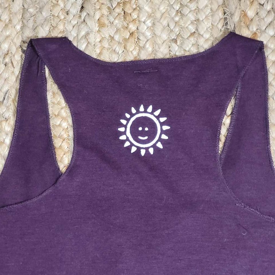 Women's Bella Racer Back Tank -Purple, several sizes | 1aprz2.jpg
