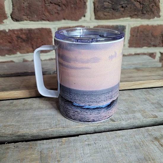 Insulated Travel Mugg ~Morning Calm