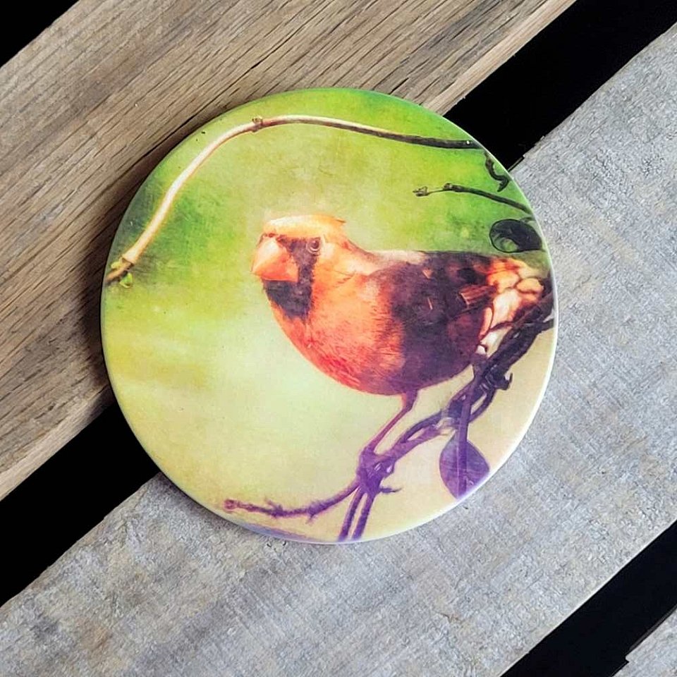 Round Coaster ~Cardinal | 1cocarl.jpg