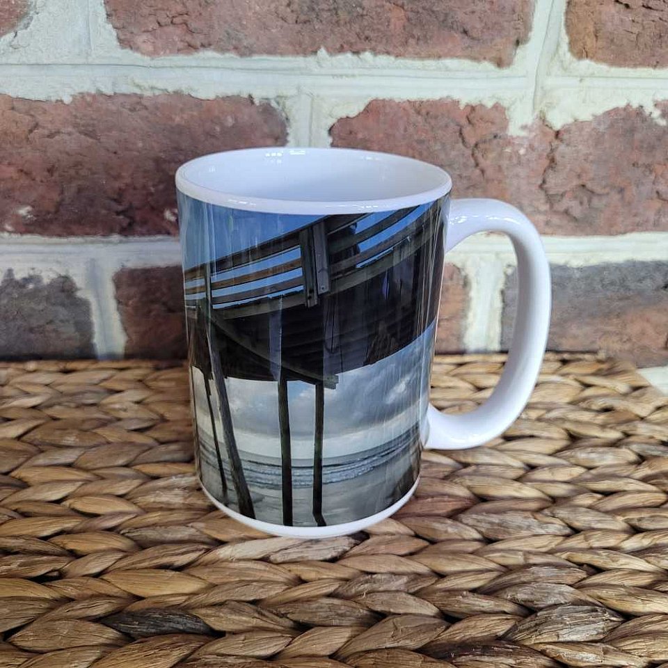 NagsHead Pier Latte Mugg | 2cmugpier1.jpg