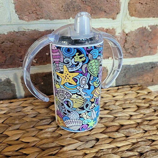 Sippy Cup/Tumbler ~Sea Treasures
