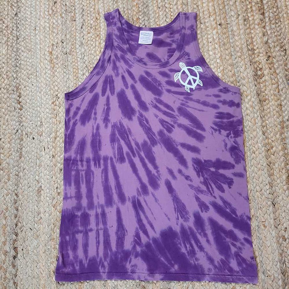 Unisex Tank ~TieDyed Plum | 1atankpurtd1.jpg