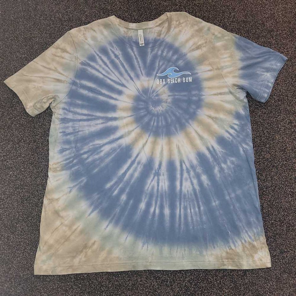 3XL Tee ~Wave on a Beach w/ OBX Beach Bum | 1a1b3xwaveonwave.jpg